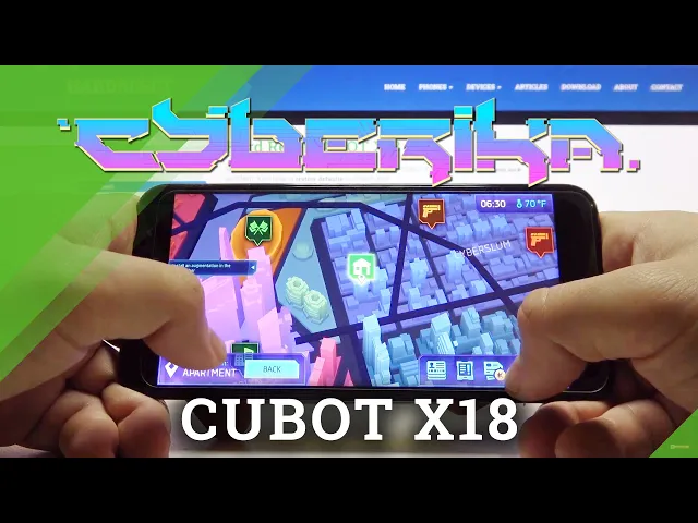 Video thumbnail for Cubot X18 - How Cyberika looks like?