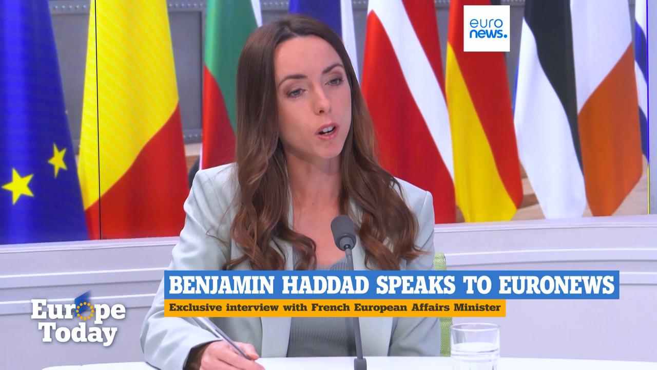 Video thumbnail for Europe should prepare to talk to Russia but 'priority' is supporting Ukraine, French minister says