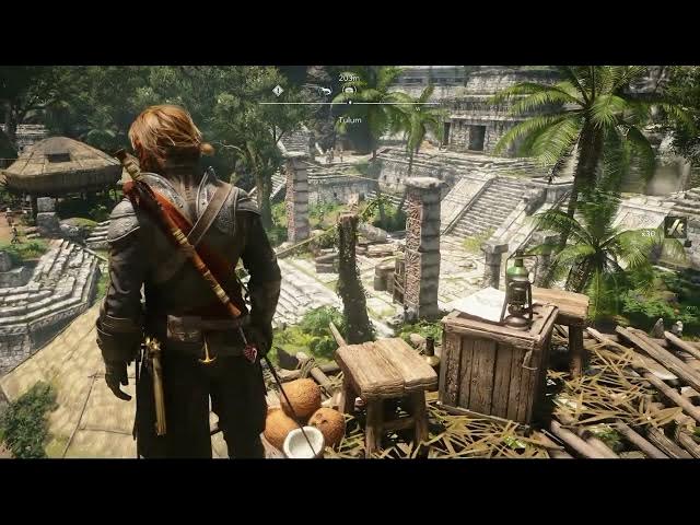 Video thumbnail for Assassin's Creed Black Flag Resynced - Seq 5 Tulum: Collect Data File, Chests, Solve Mayan Stelae