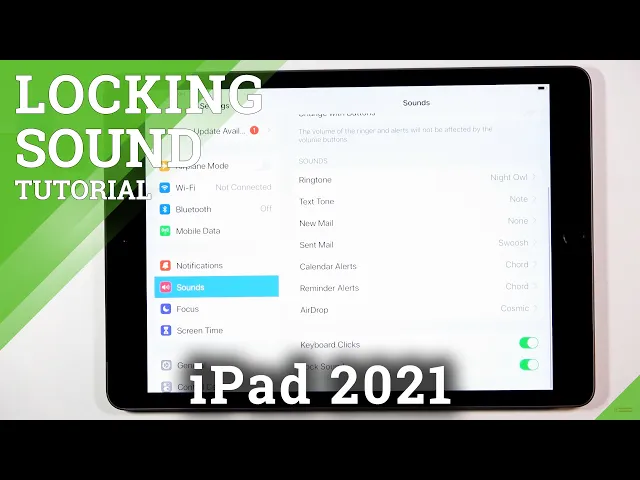 Video thumbnail for How to Enable Lock Sound in iPad 2021 – Activate Lock Sounds