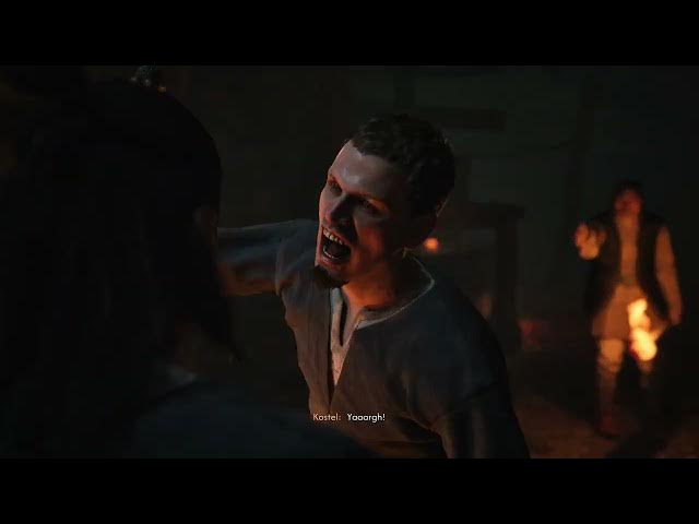Video thumbnail for The Blood of Dawnwalker - Bad Blood: Pieter Watches Brencis Turn Coen | Kostel Attacks Coen (Fall)
