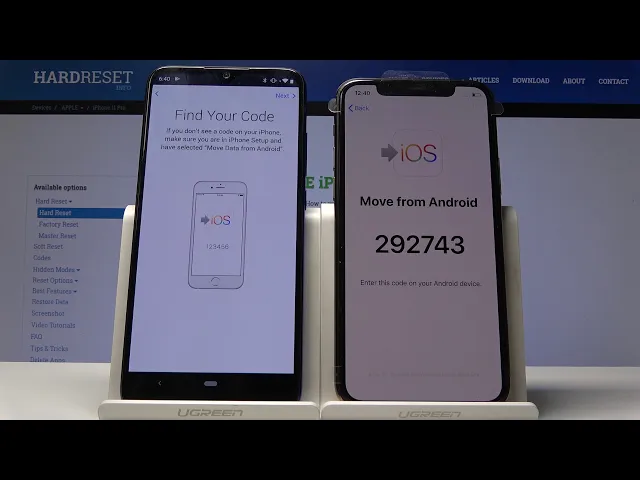 Video thumbnail for How to Transfer Data to iPhone 11 Pro - Move Data From Android to iPhone