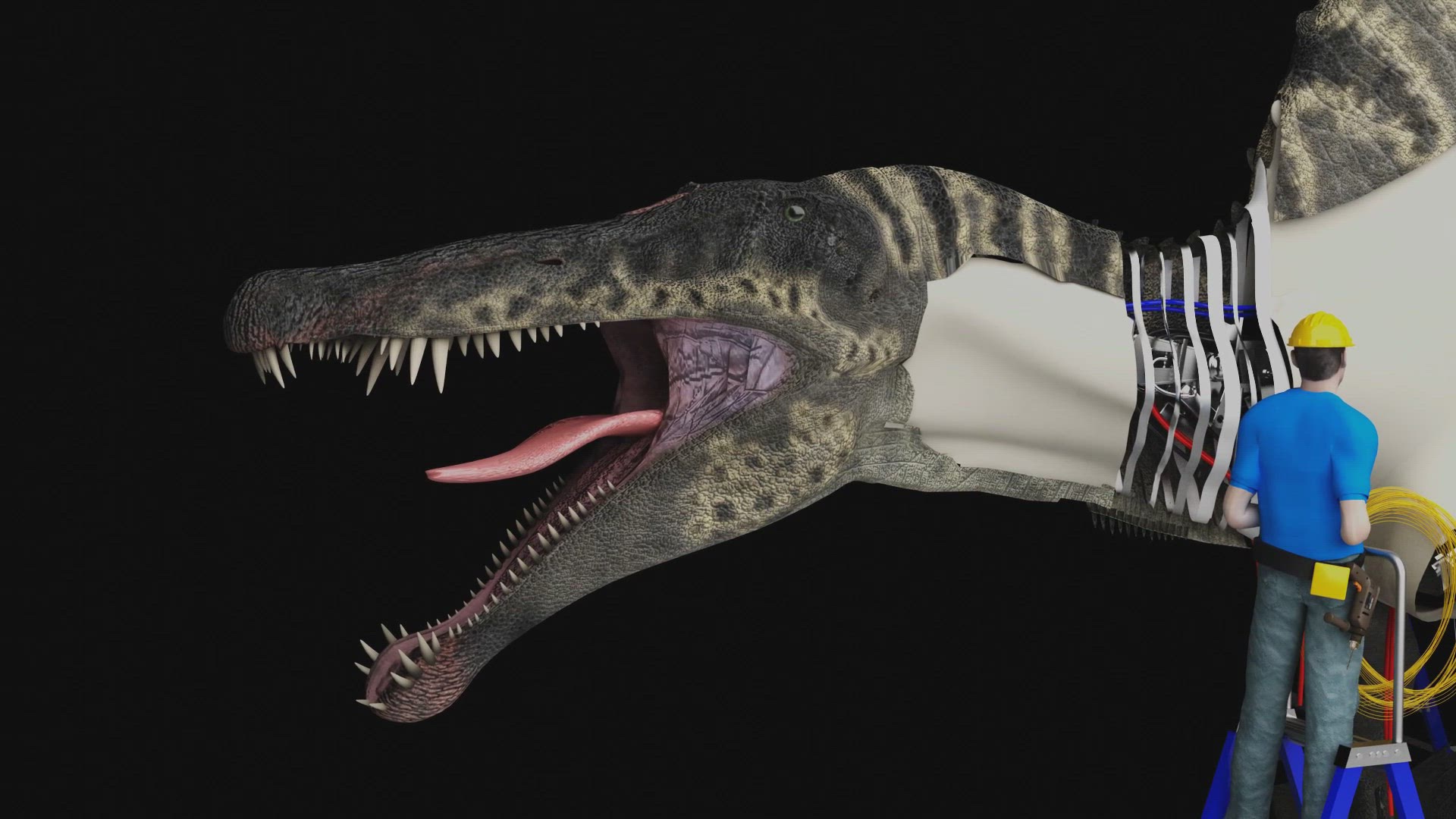 'Video thumbnail for Largest Animatronic Dinosaur Explained'