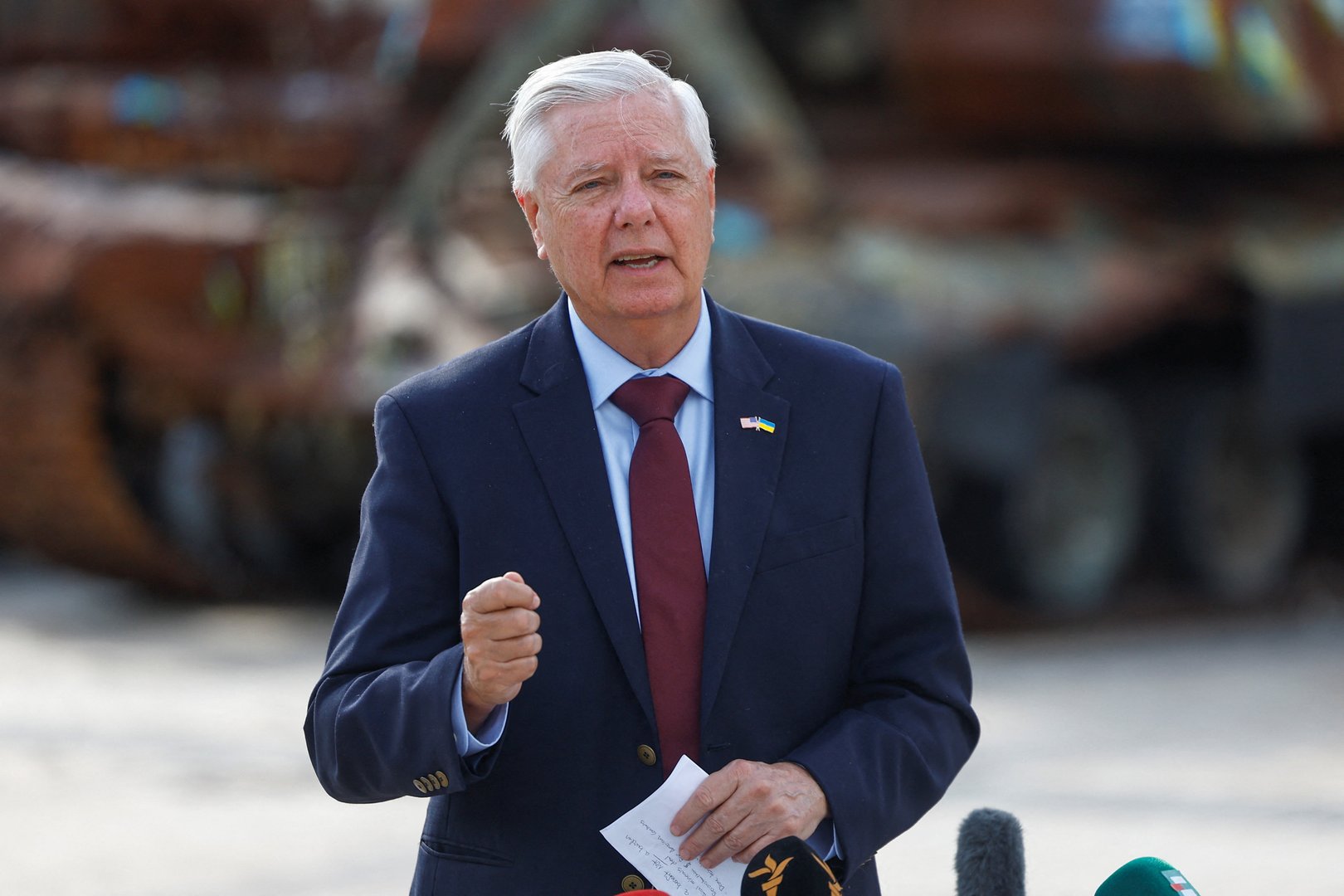 Video thumbnail for Unreleased footage reveals Lindsey Graham’s push for war on Iran