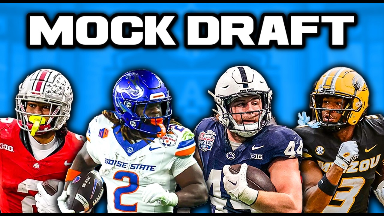 Video thumbnail for 2025 NFL Mock Draft Pre Combine Featuring @Bengal