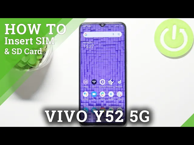 Video thumbnail for How to Insert SIM and SD Card into your Vivo Y52 5G