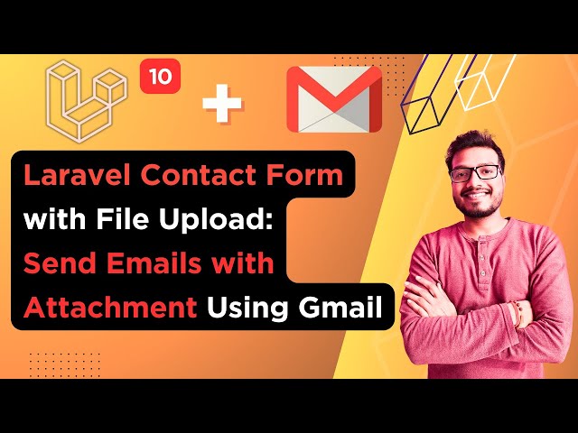 Video thumbnail for Laravel Contact Form with File Upload: Sending Emails with Attachment Using Gmail