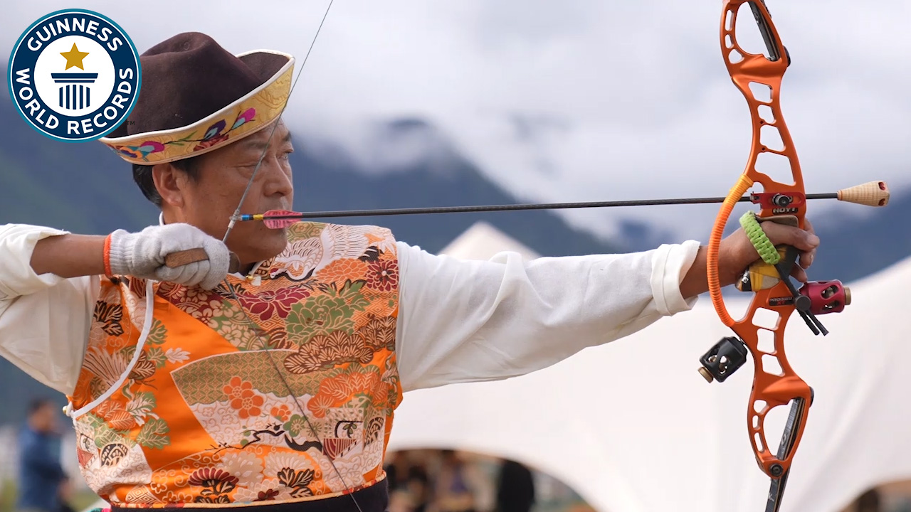 'Video thumbnail for Largest Whistling Archery Competition'