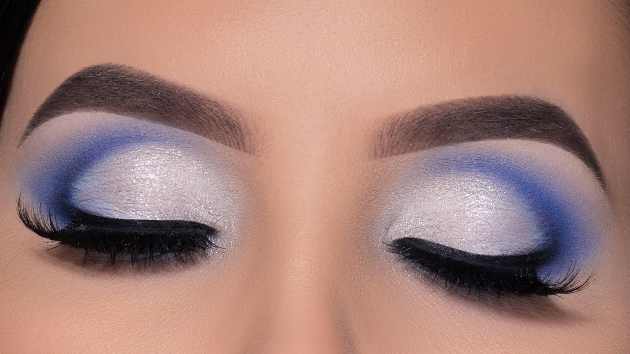 Video thumbnail for Smokey Blue Cut Crease Tutorial | NikkieTutorials x BEAUTY BAY palette