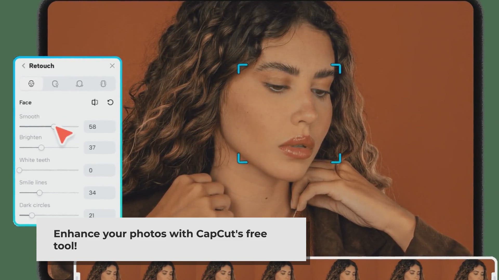 'Video thumbnail for Free AI Face Retouching: Enhance Photos and Videos with CapCut'