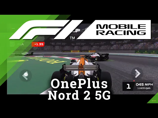 Video thumbnail for F1 Mobile Racing  Performance Test on OnePlus Nord 2 5G - Gameplay - FPS Check | Screen Recording