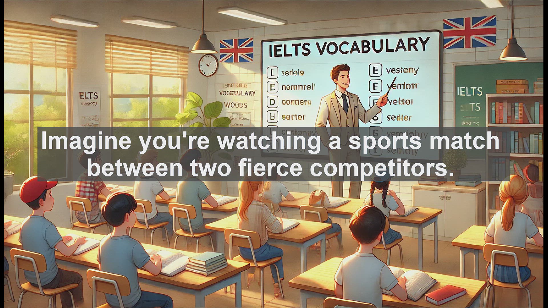 'Video thumbnail for 2500 Must Know IELTS 6.5 Vocabulary - Understanding 'Rival': Noun, Verb, and Its Usage in English'