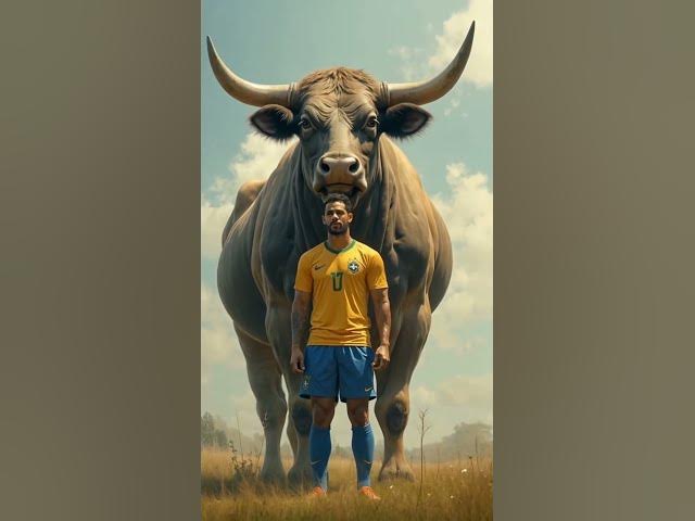 Video thumbnail for #animal #shorts #animation #footballshorts #aiart #trendingshorts #cow