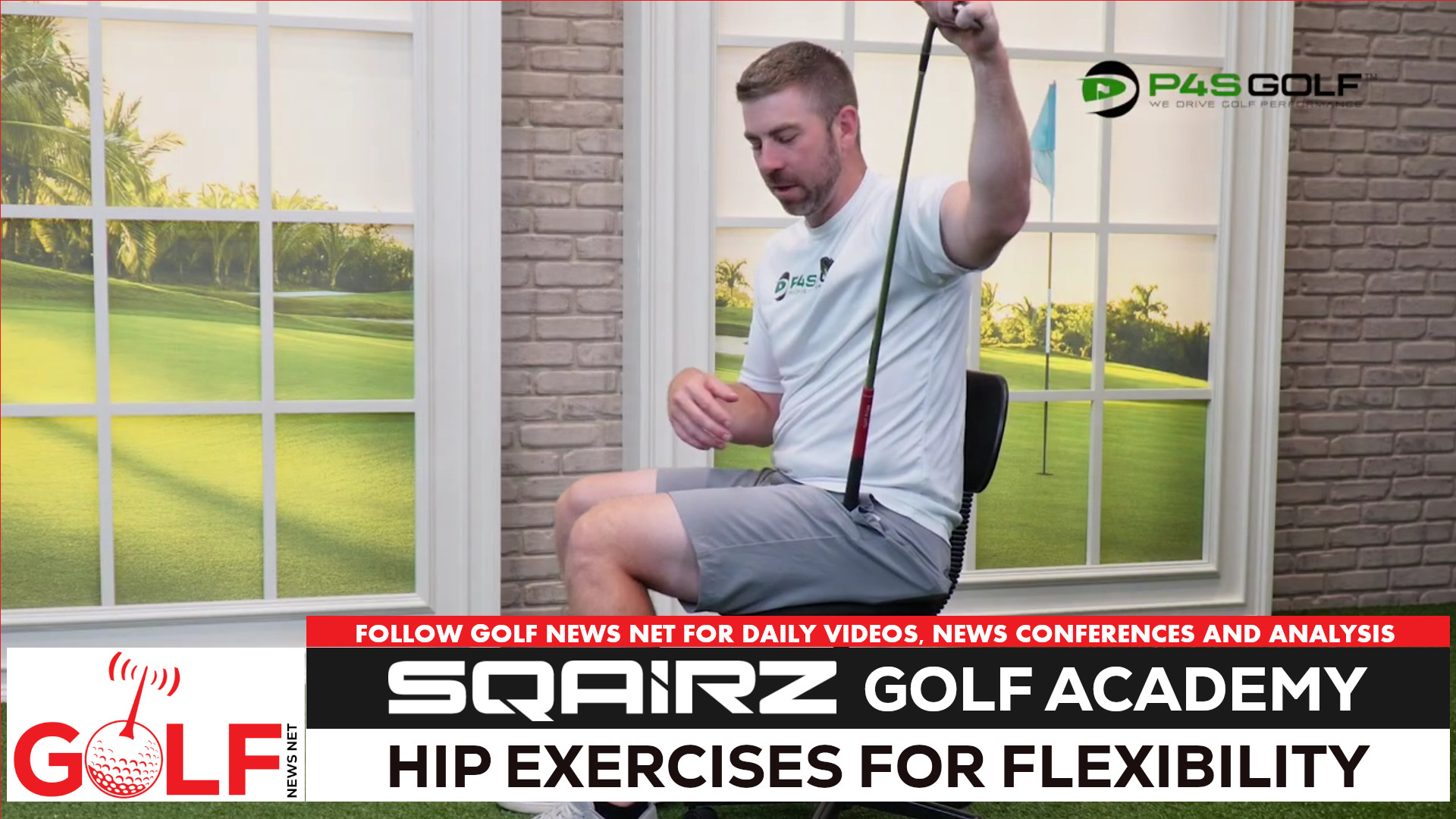 Video thumbnail for Get golf exercises for your hips and flexibility from Par4Success