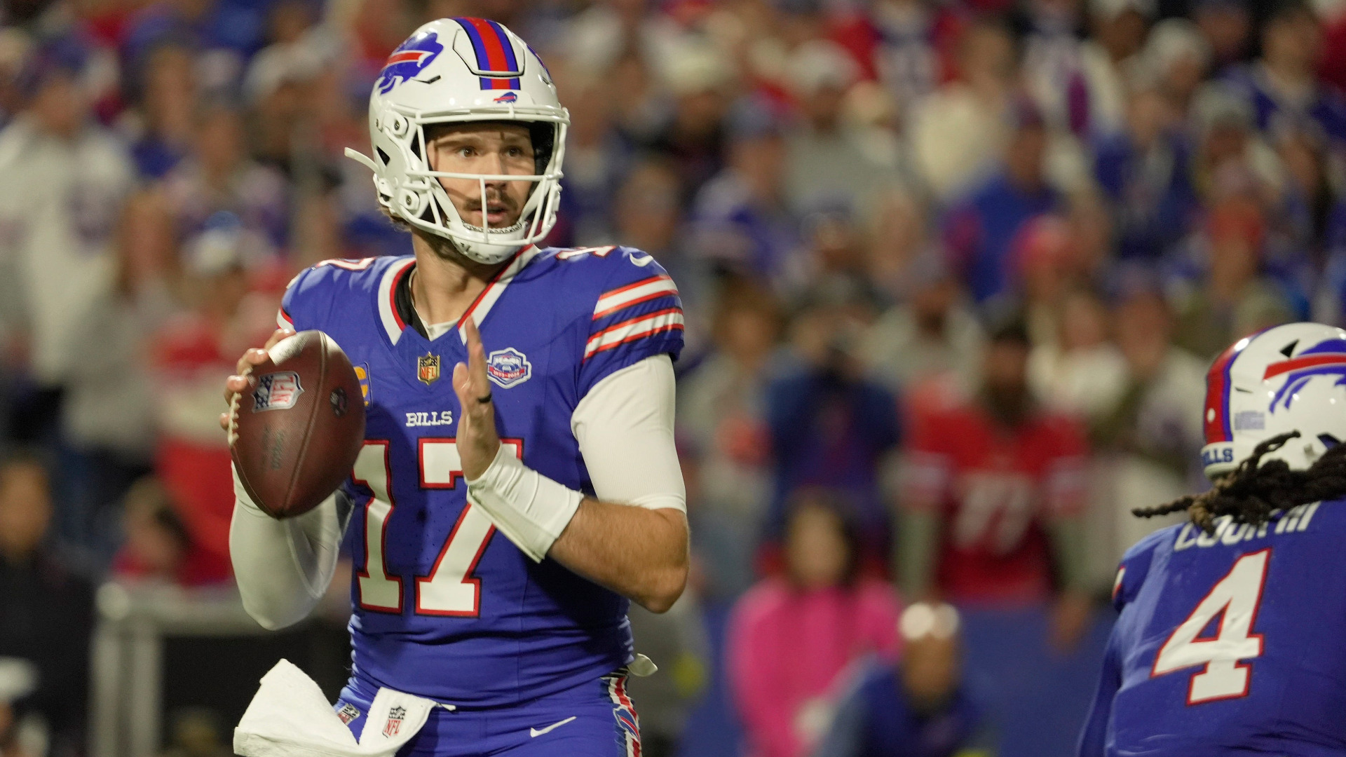 Video thumbnail for Josh Allen vs. Patrick Mahomes: Who is the NFL's Top QB?