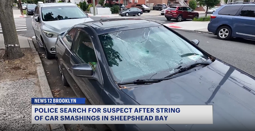Video thumbnail for Cars vandalized in Sheepshead Bay; neighbor trying to intervene arrested