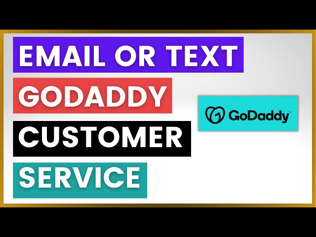 Video thumbnail for How To Email Or Text GoDaddy Customer Service? [in 2025]