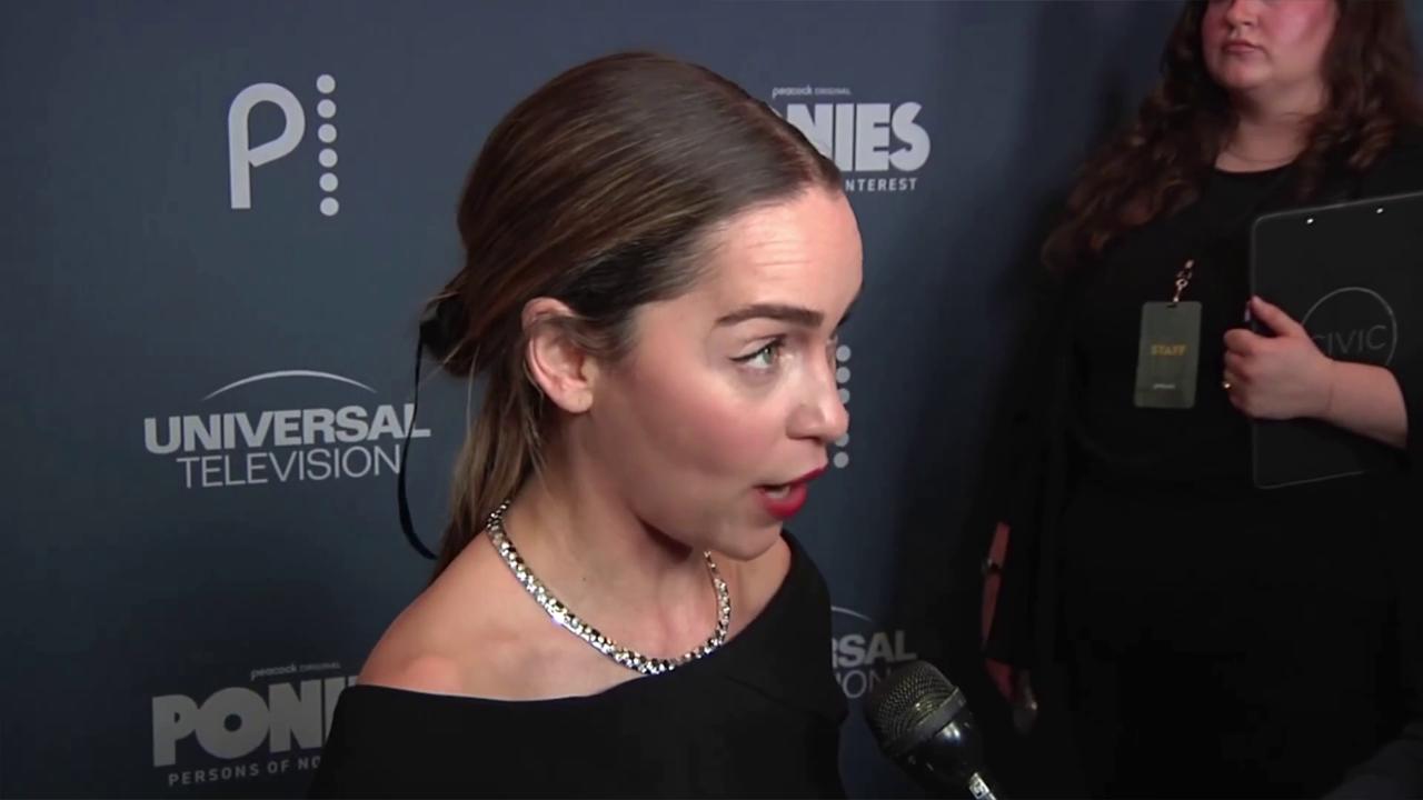 Video thumbnail for UNCAPTIONED: Emilia Clarke froze her eggs at 35 after health battle.