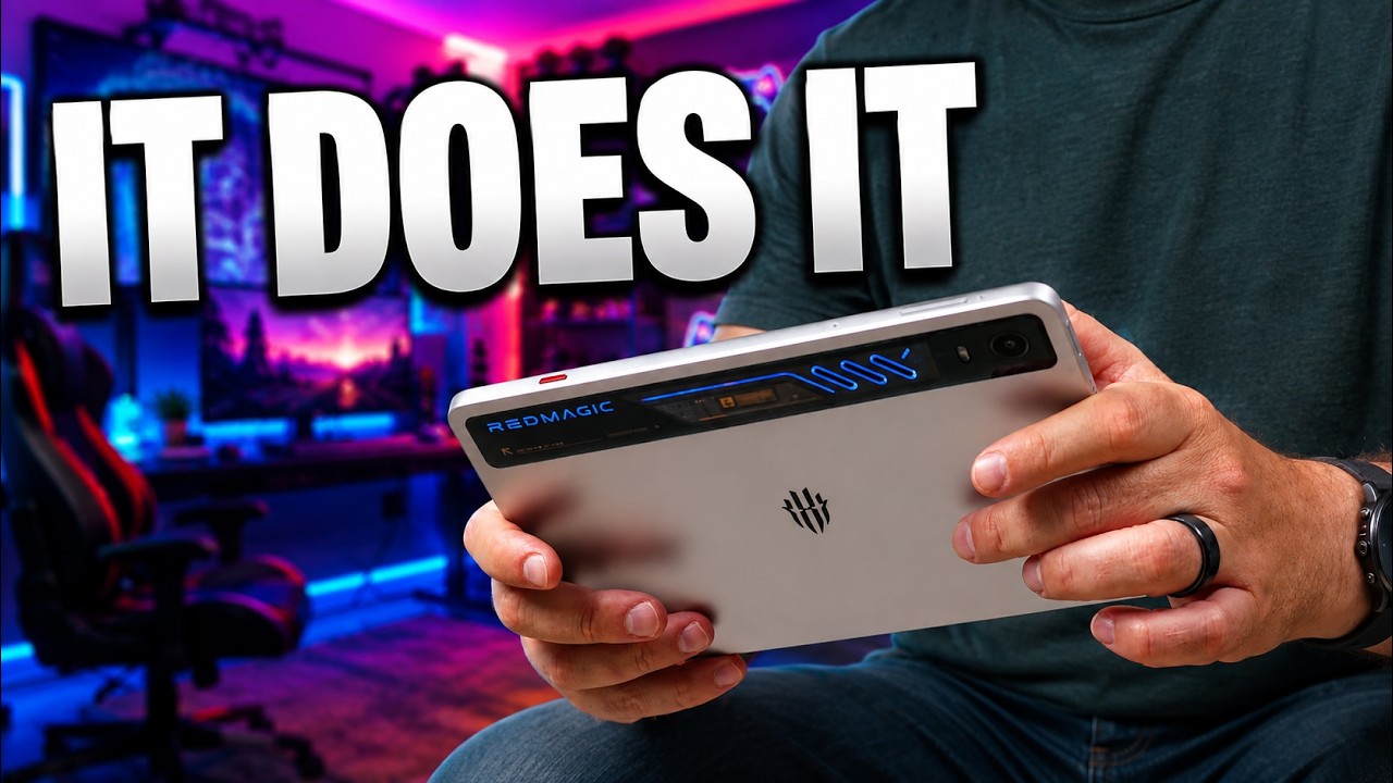 Video thumbnail for REDMAGIC Astra 2: the REAL gaming tablet