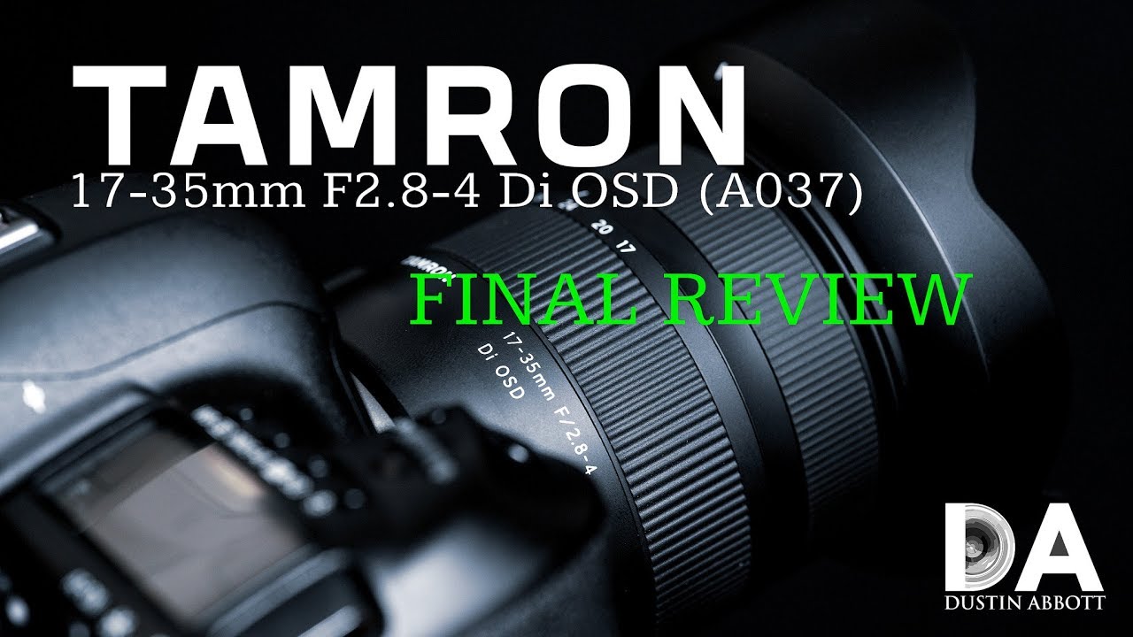 Video thumbnail for Tamron 17-35mm F2.8-4 OSD(A037): Final Verdict | 4K