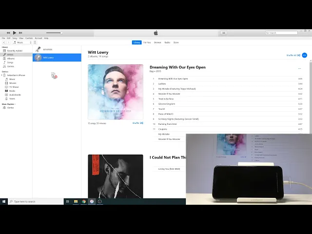Video thumbnail for How to Transfer Music from PC to iPhone 11 Pro Max / Move Music by iTunes
