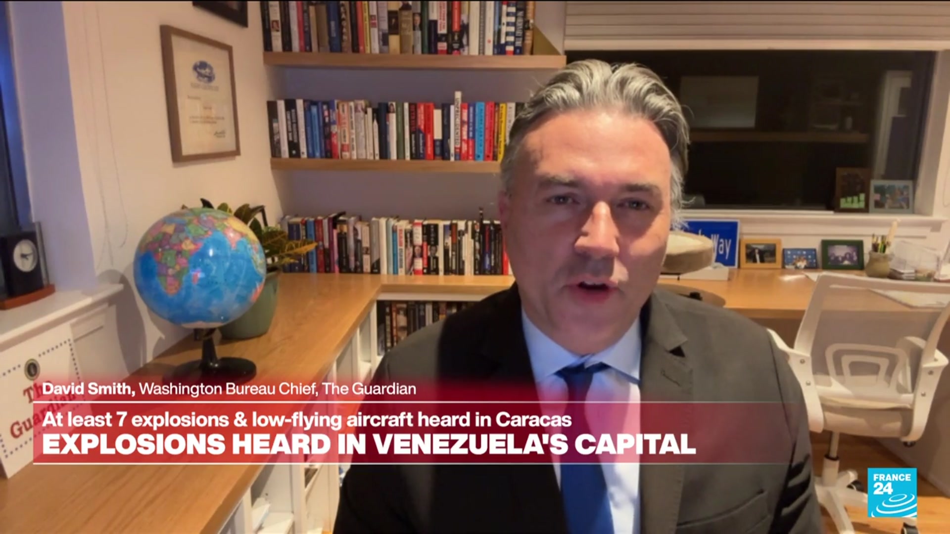 Video thumbnail for US launches military strikes on Venezuela after Trump's threats against Maduro