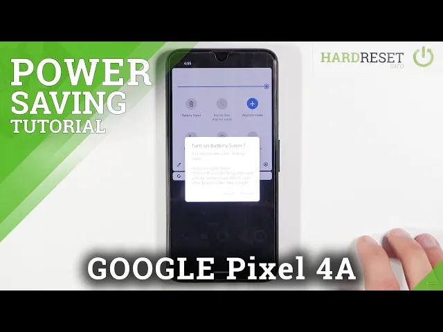 Video thumbnail for How to Turn On Power Saving Mode in GOOGLE Pixel 4A – Battery Settings