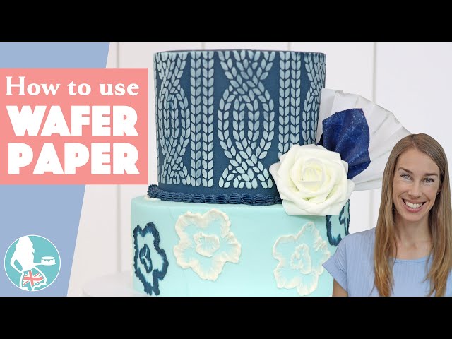 Video thumbnail for Wafer Paper for Cake Decorating