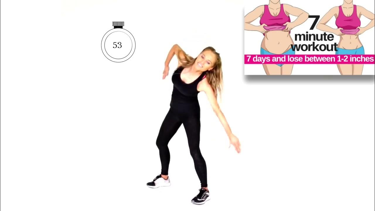 Video thumbnail for 7 DAY CHALLENGE 7 MINUTE WORKOUT TO LOSE BELLY FAT