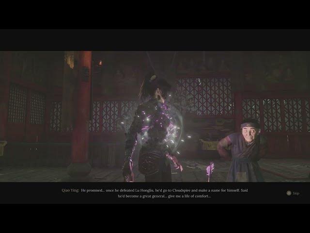 Video thumbnail for Wuchang: Fallen Feathers - Shu Sanctum: Hand Over White Jade Dumpling To Qiao Ying | "Share News"