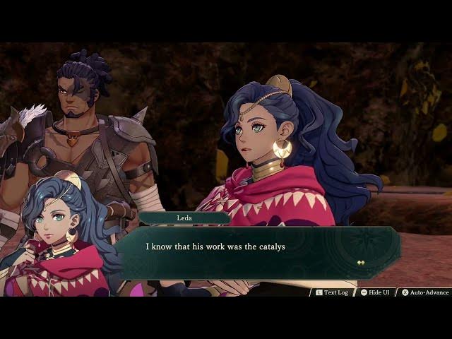 Video thumbnail for Fire Emblem: Fortune's Weave - 1 Leda Path Ch 2: Battle vs Balboa: Leda Kills Balboa Cutscene