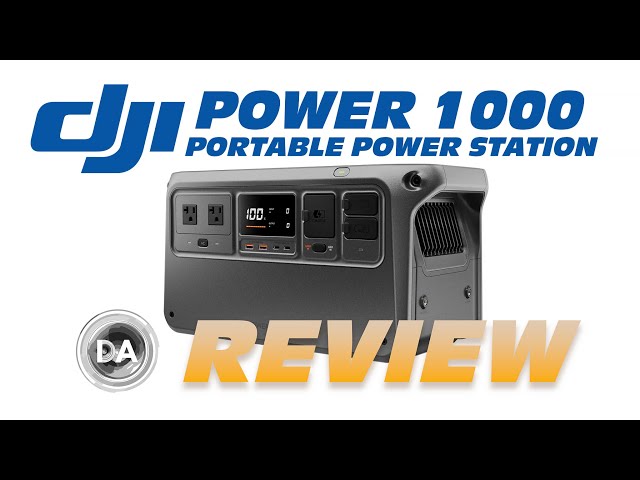 Video thumbnail for DJI Power 1000 Portable Power Station Review | Fast Charge Your Drones!