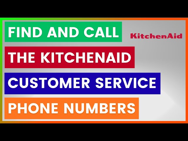 Video thumbnail for How To Find And Call The KitchenAid Customer Service Phone Numbers? [in 2026]