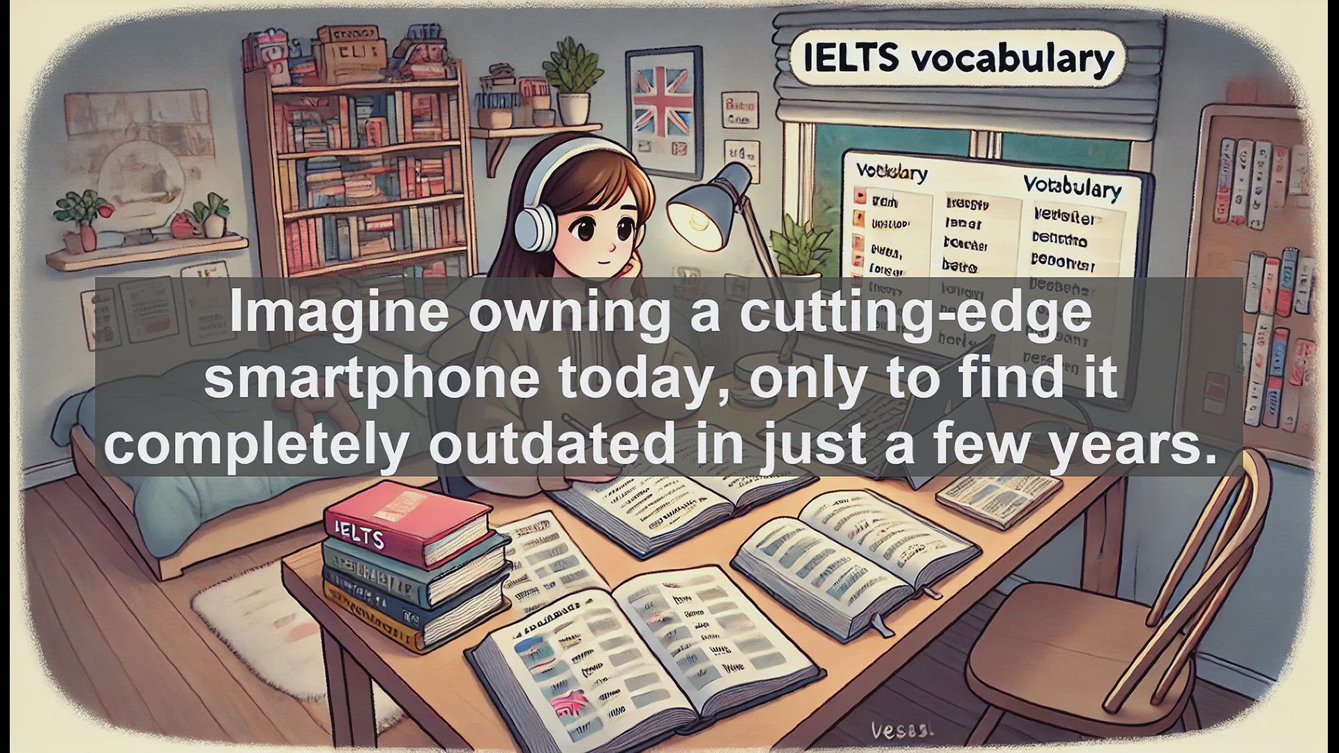 'Video thumbnail for 5000 Must Know IELTS 8.0 Vocabulary - Obsolescent: Understanding the Gradual Fade into Obsolescence'