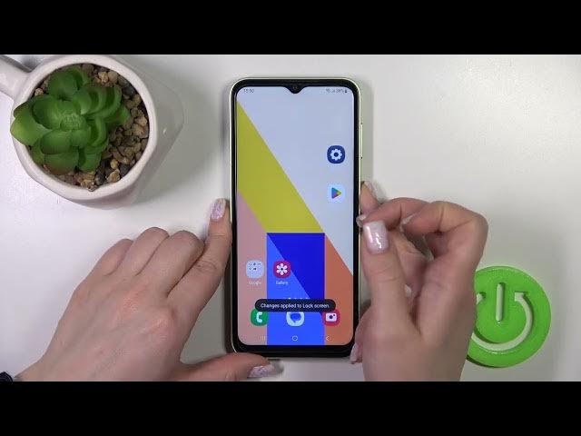 Video thumbnail for How to Change the Lock Screen Wallpaper on a SAMSUNG Galaxy F14