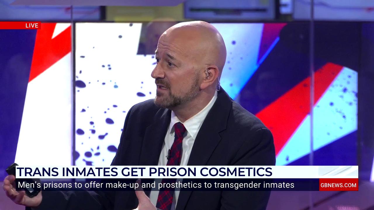 'Video thumbnail for WATCH: GB News audience member hits out at male prisons offering 'wigs and makeup' to trans inmates'