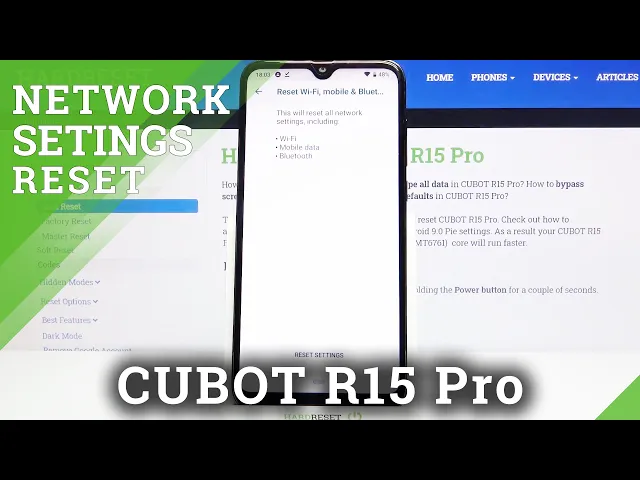 Video thumbnail for How to Reset Network Settings on CUBOT R15 Pro – Network Defaults