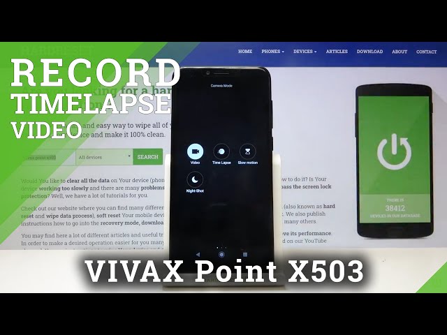 Video thumbnail for How to Create a Timelapse on VIVAX Point X503 - Speed Up Video