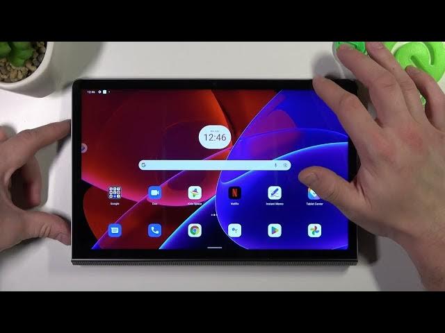 Video thumbnail for How to Change Display Brightness Level on Lenovo Yoga Tab 11 / Display Settings