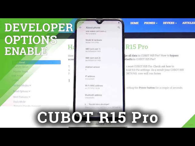 Video thumbnail for How to Enter Developer Mode on CUBOT R15 Pro – Developer Features