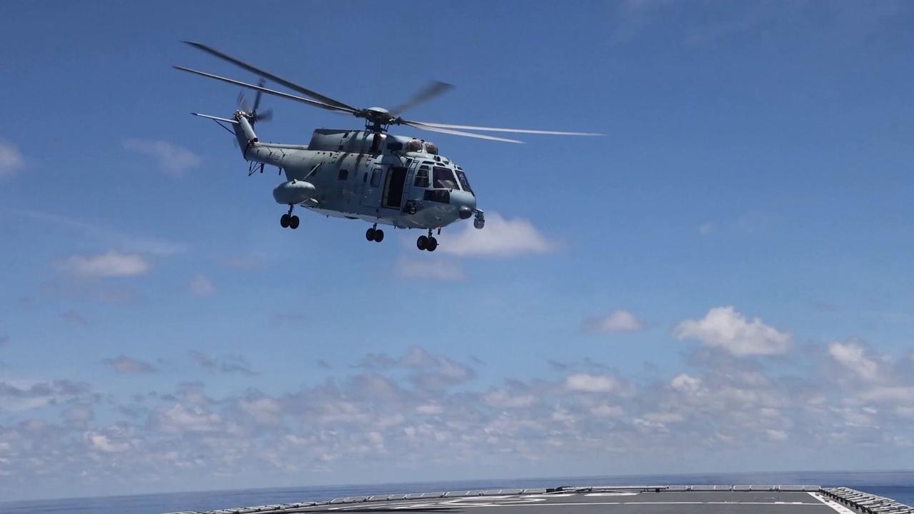 Video thumbnail for China: PLA conducts naval-air training exercise at Huangyan Dao.