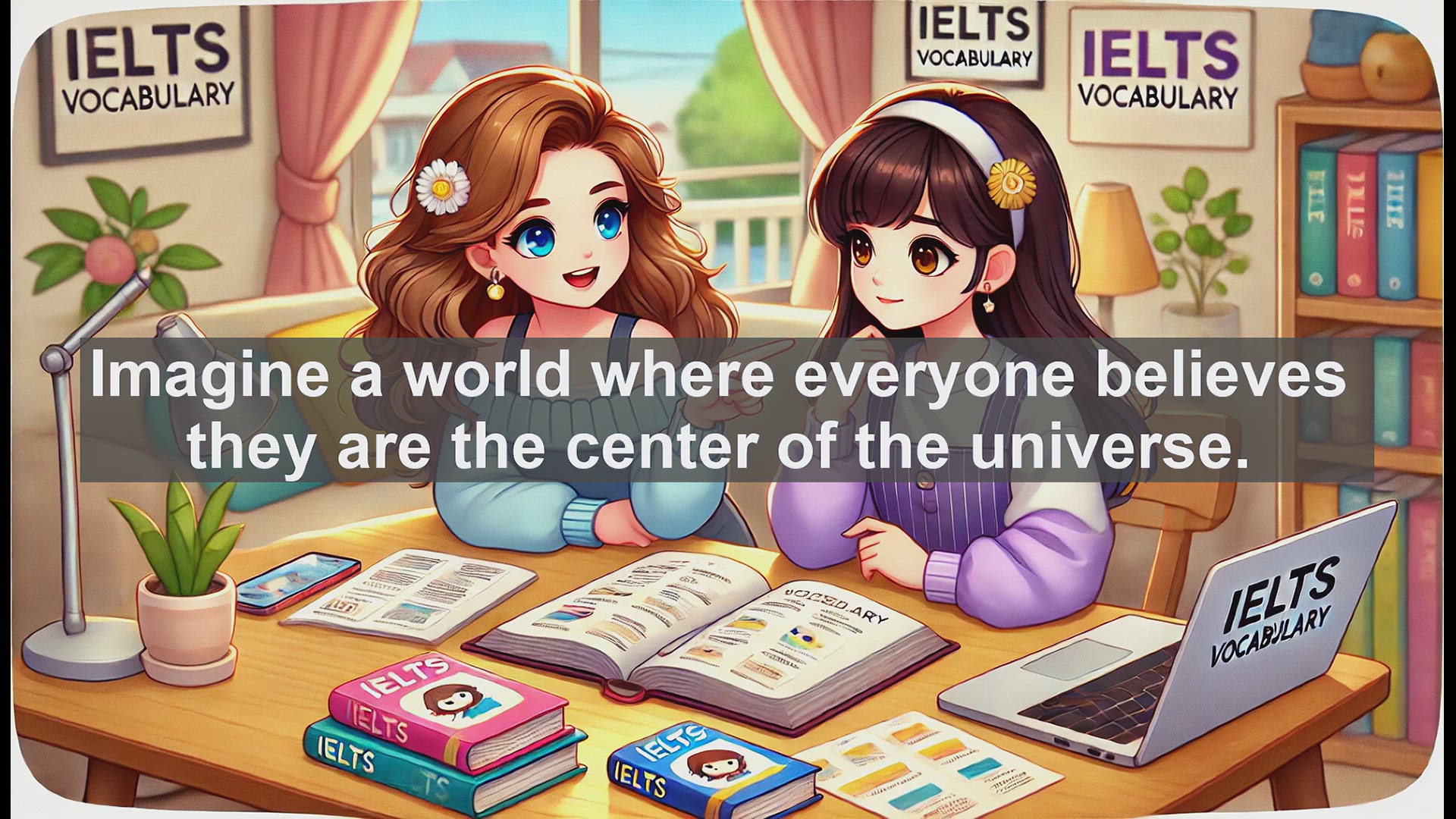 'Video thumbnail for 2000 Must Know IELTS 9.0 Vocabulary - Egocentric: A Key IELTS Vocabulary Word Explained'
