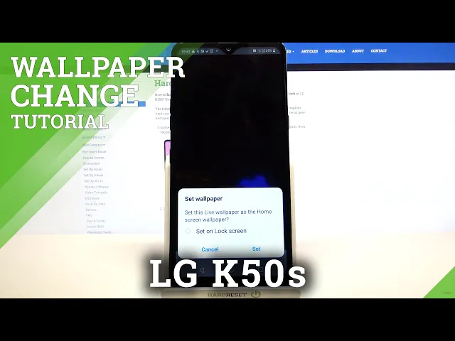 Video thumbnail for How to Download and Apply Live Wallpaper Magic Fluids in LG K50S – Fluid Simulation
