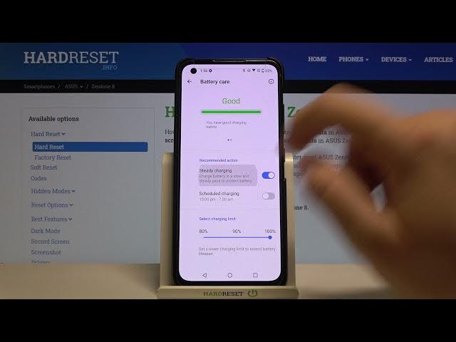 Video thumbnail for How to Switch On Slow Charging in ASUS Zenfone 8 – Adjust Charging Speed
