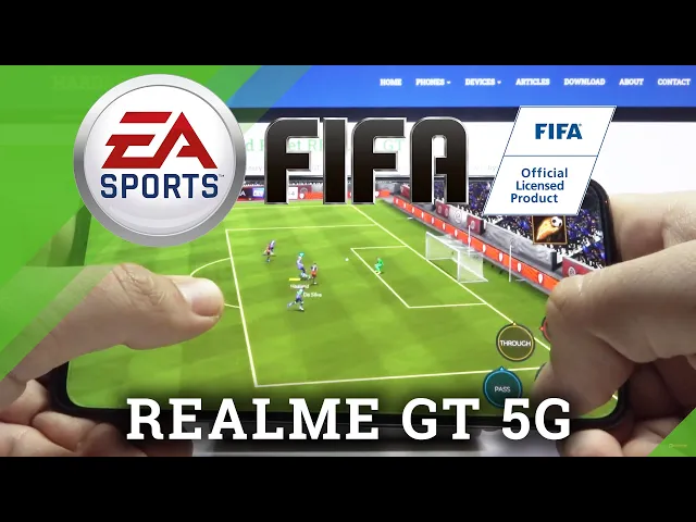 Video thumbnail for Gameplay of FIFA Mobile on REALME GT 5G - Mobile Gaming Test
