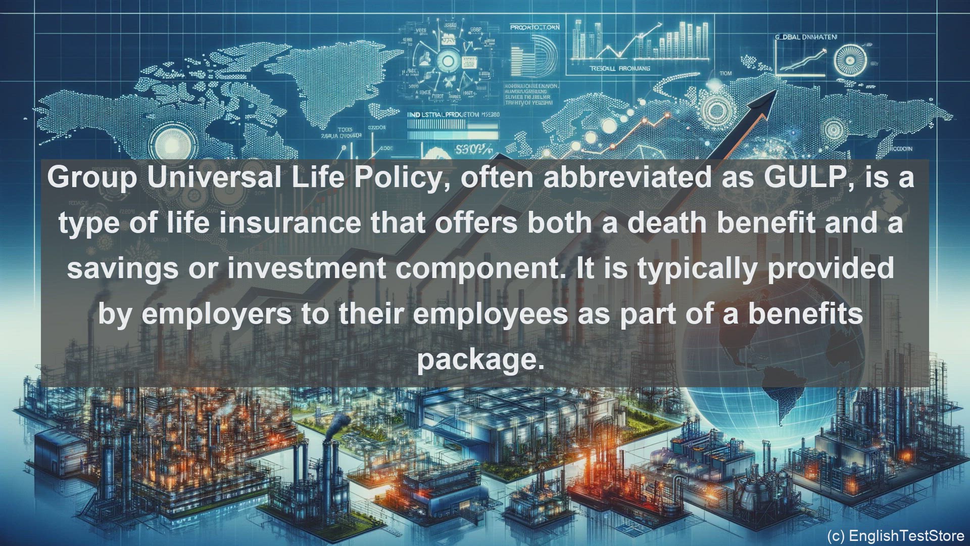 'Video thumbnail for Group universal life policy in economics and finance'
