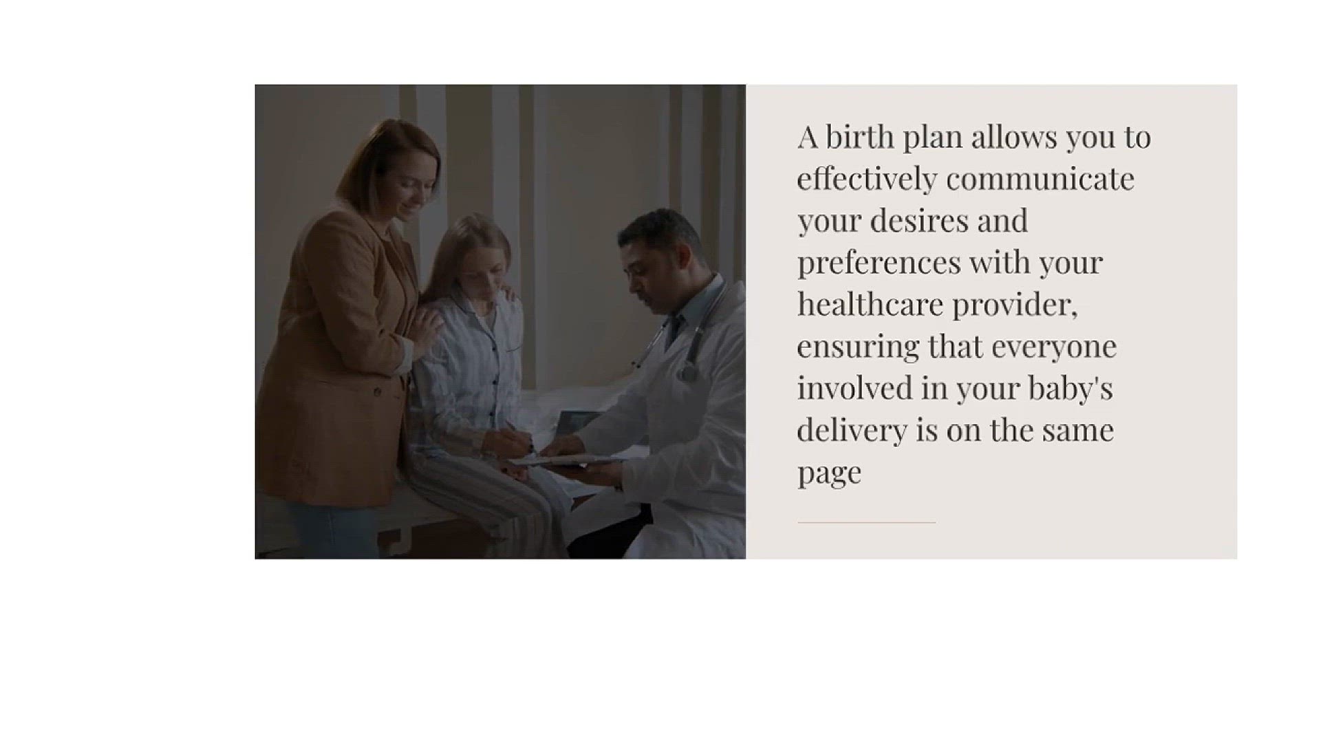 Video thumbnail for Writing a Birth Plan