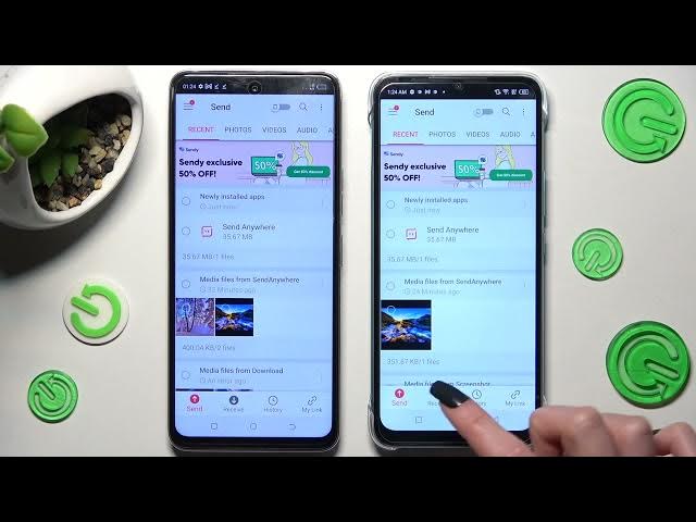 Video thumbnail for How to Transfer Files from an Android to INFINIX Hot 20i - Use Send Anywhere App