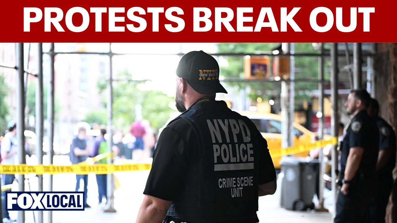 Video thumbnail for UWS protesters target Mayor Mamdani following alleged hate crime stabbings