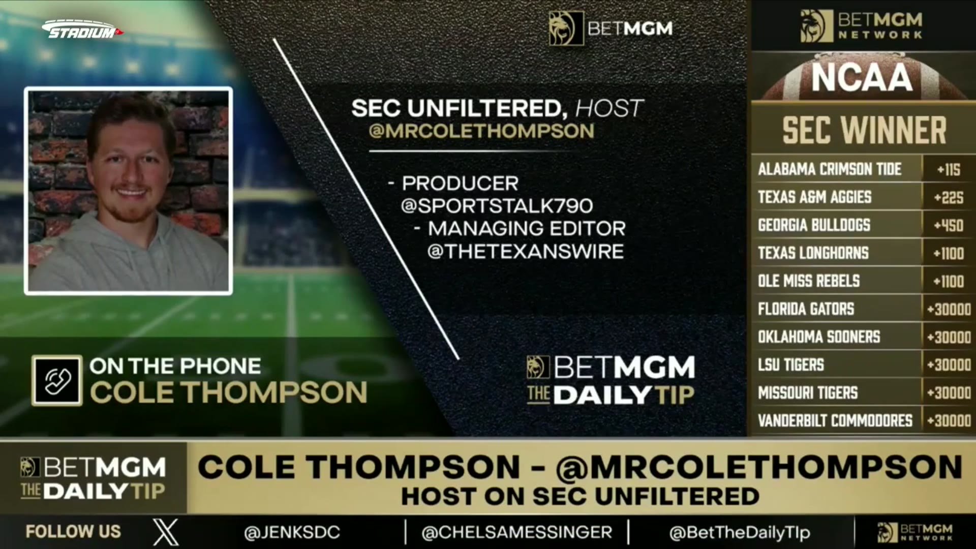 'Video thumbnail for Could Vandy Still Make a Cinderella Run to College Football Playoff?'